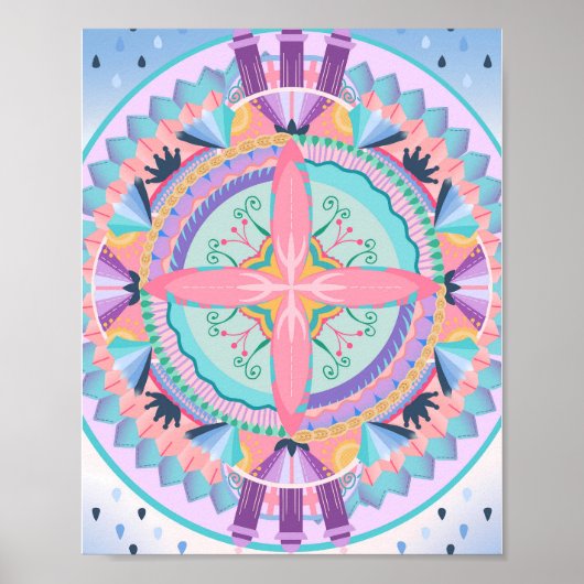 Empirische Blume Poster (Vorne)