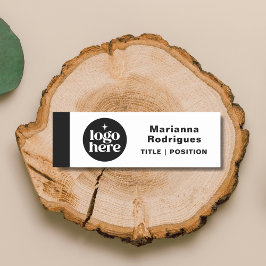 Employee Business Logo Magnetic Safety Pin Namensschild