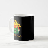 Employee Dumpster Fire Resnse Team Ugly Christmas  Kaffeetasse (Vorderseite Links)