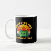 Employee Dumpster Fire Resnse Team Ugly Christmas Kaffeetasse (Links)