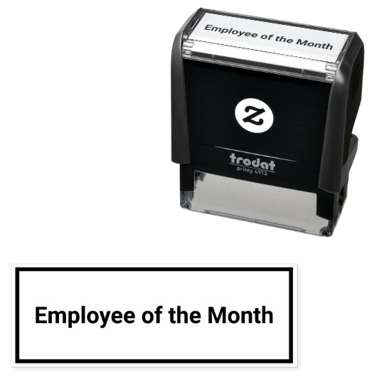 Employee of the Month Business Permastempel (Beispiel)
