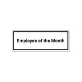 Employee of the Month Business Permastempel (Design)