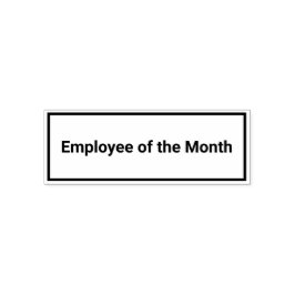 Employee of the Month Business Permastempel