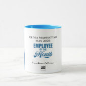 Employee of the Month Custom Business Recognition Tasse (Zentrum)