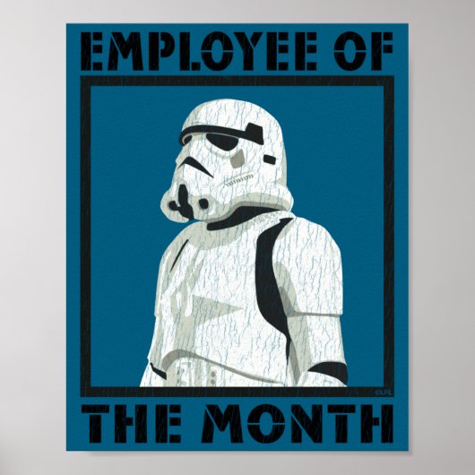 Employee Of The Month Trooper  Poster (Vorne)
