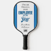Employee of the Year Custom Business Recognition Pickleball Schläger (Rückseite)