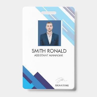 Employee Photo ID Card – Business ID Badge Ausweis
