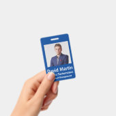 Employee Photo ID with custom details Ausweis (Handheld)