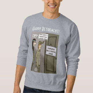 Employeing Men Navy Blue Sweatshirt