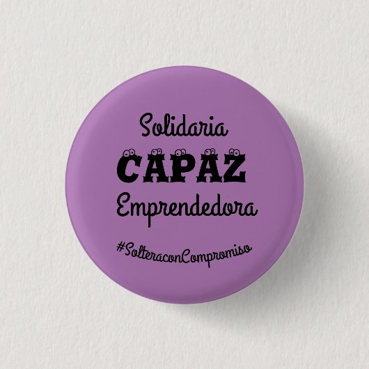 Empoderamiento Button (Vorderseite)