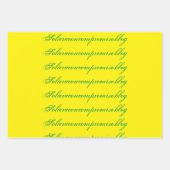 empoderamiento geschenkpapier set (Vorderseite 2)