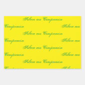 empoderamiento geschenkpapier set (Vorderseite)