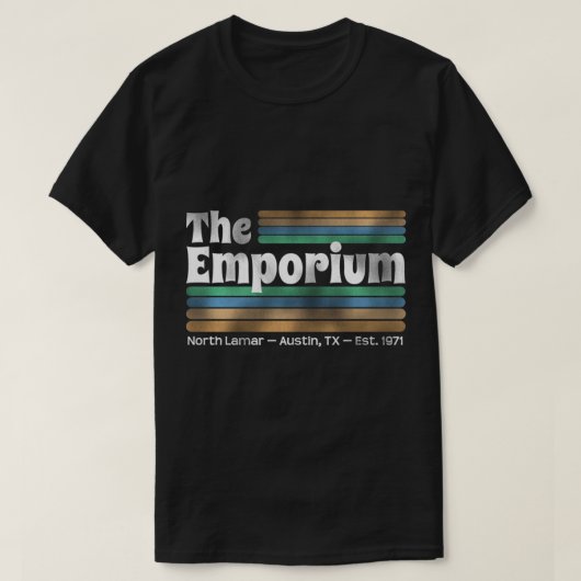 Emporium (gefangen und verwirrt) T-Shirt (Design vorne)