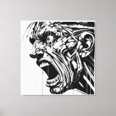 Empörung Leinwanddruck (Vorderseite)