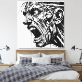 Empörung Leinwanddruck (Insitu (Schlafzimmer))