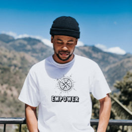 EMPOWER 3D-Textentwurf T-Shirt