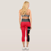 Empower Active: Liebe und Vertrauensvorschuss Capri Leggings (Rückseite)
