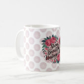 Empower Bloom Kaffeetasse (Vorderseite Links)