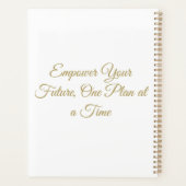 Empower- Epique Realty Spiral Gold Planner Planer (Rückseite)
