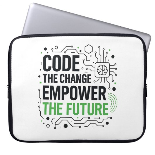 Empower Future Sleeve | Code Change Neopren (Vorderseite)
