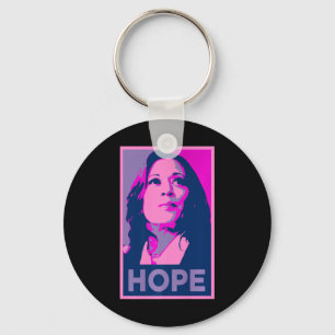 Empower Hope Kamala Harris Hope Poster 47. Vote W Schlüsselanhänger