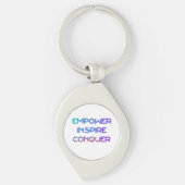Empower Inspire Conquer Schlüsselanhänger (Vorderseite)