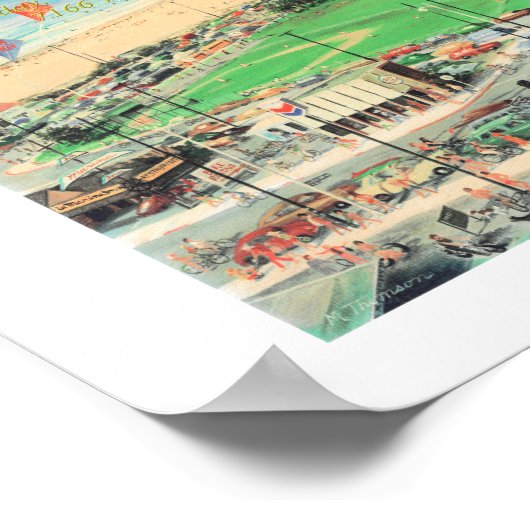 Empower Playa del Rey - 2014 Grenze Poster (Ecke)