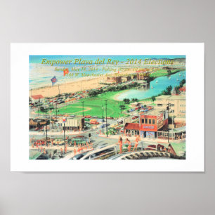 Empower Playa del Rey - 2014 Vollgrenze Poster