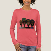 “Empower Your Look with Vibrant Pop Art Fashion.” Tri-Blend Shirt (Vorderseite)