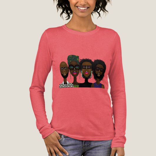 “Empower Your Look with Vibrant Pop Art Fashion.” Tri-Blend Shirt (Vorderseite)