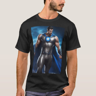 Empower your style: Superheld Tattoo T-Shirt für j