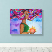 Empowered 2 von Rita Loyd Leinwanddruck (Insitu (Holzboden))