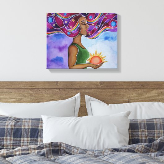 Empowered 2 von Rita Loyd Leinwanddruck (Insitu (Schlafzimmer))