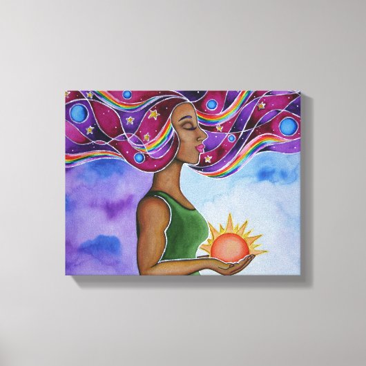 Empowered 2 von Rita Loyd Leinwanddruck (Vorderseite)