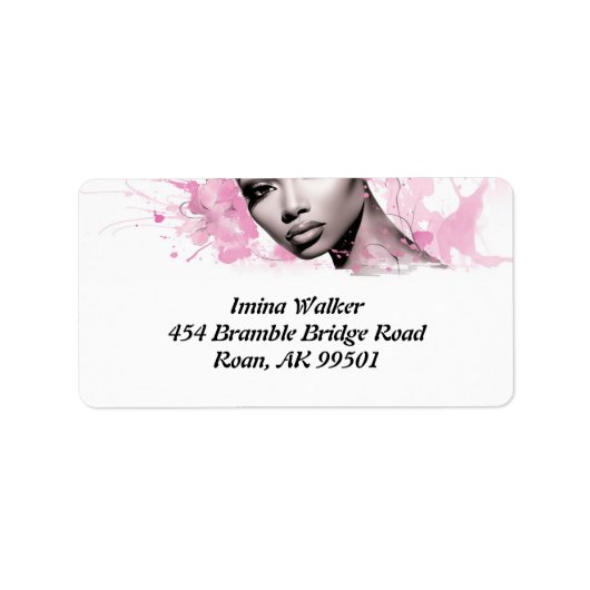 Empowered Divas Unleashed: Diva-ish Delights Label Adressaufkleber (Vorne)