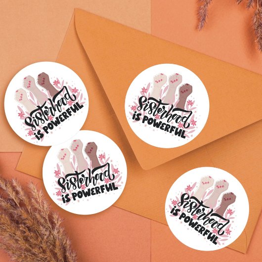 Empowered Femme Sisterhood Sticker
