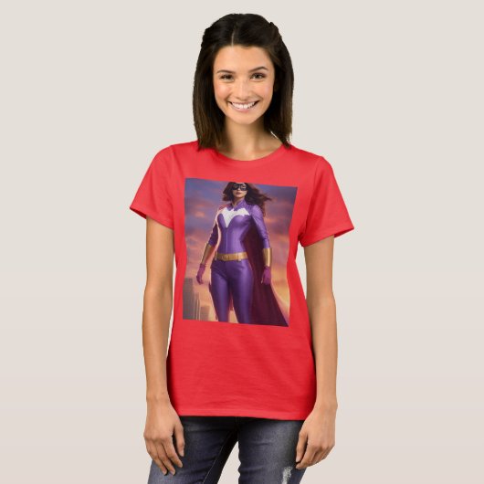 Empowered Heroine T - Shirt (Vorne ganz)