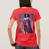 Empowered Heroine T - Shirt (Rückseite)