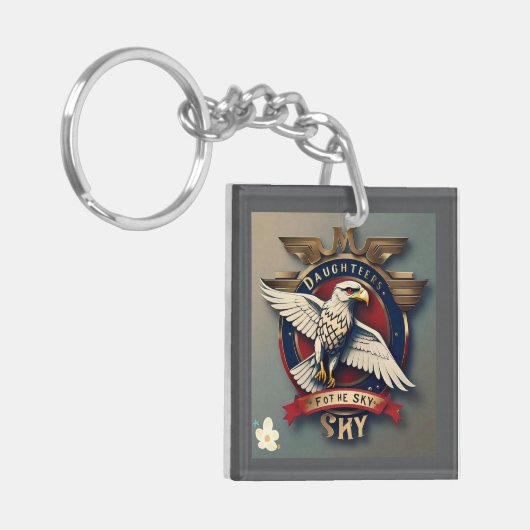 "Empowered Wings" Schlüsselanhänger (Vorderseite links)