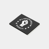 Empowered Woman Post-it Klebezettel (angewinkelt)