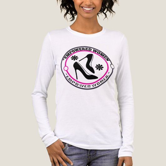empowered women, empower women Tri-Blend shirt (Vorderseite)