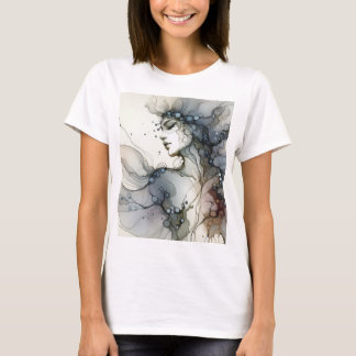 Empowerierte Leinwand: Wearable Art for Women-Hemd T-Shirt