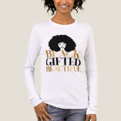 "Empowering identity, celebrating beauty." Tri-Blend Shirt (Vorderseite)
