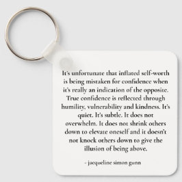 Empowering quote schlüsselanhänger