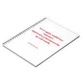 Empowering quotes notizblock (Linke Seite)