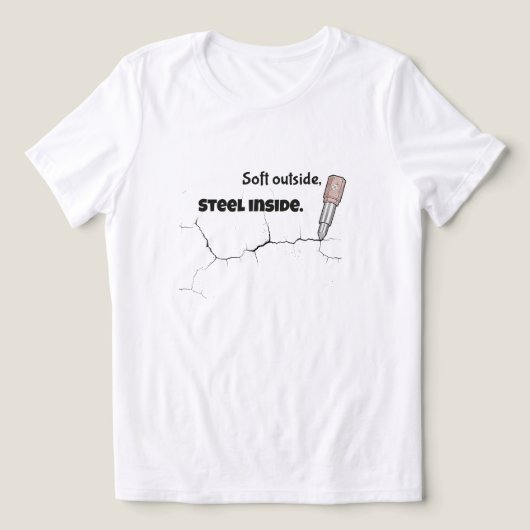 Empowering Women Quote Apparel Tri-Blend Shirt (Design Vorderseite)