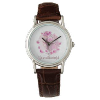 Empowering Women Watch | Schöne Zitate Armbanduhr