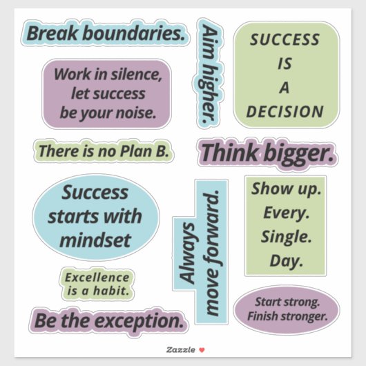 Empowerment des Aufklebers Set kundenspezifisch ge Aufkleber (Blatt)