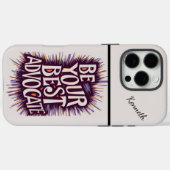 Empowerment durch Selbstverteidigung Case-Mate iPhone Hülle (Rückseite (Horizontal))