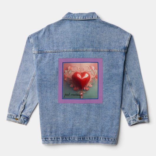 Empowerment-Edition Jeansjacke (Rückseite)